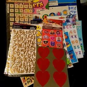 Scrapbooking stickers